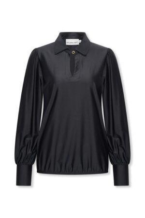 Helena Hart - Top Seda glans - zwart